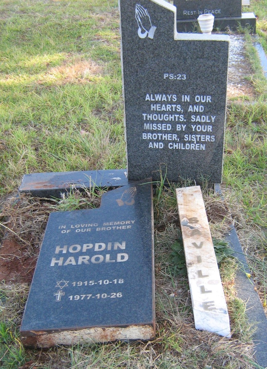 SAVILLE Hopdin Harold 1915-1977
