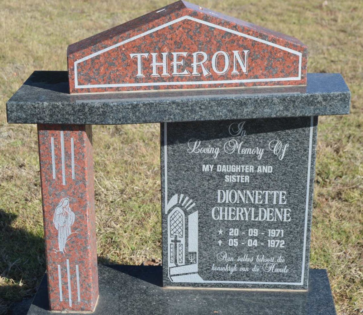 THERON Dionnette Cheryldene 1971-1972