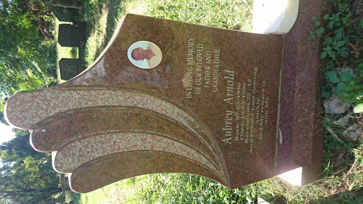 ADOLPH Aubrey Arnold 1936-1980 &amp; Gwendoline Pearl 1936-2004