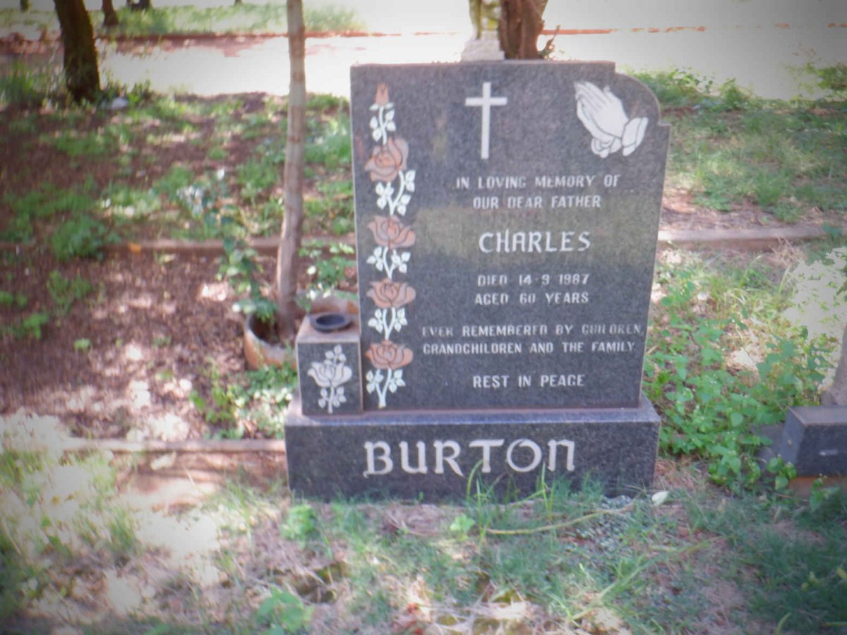 BURTON Charles -1987
