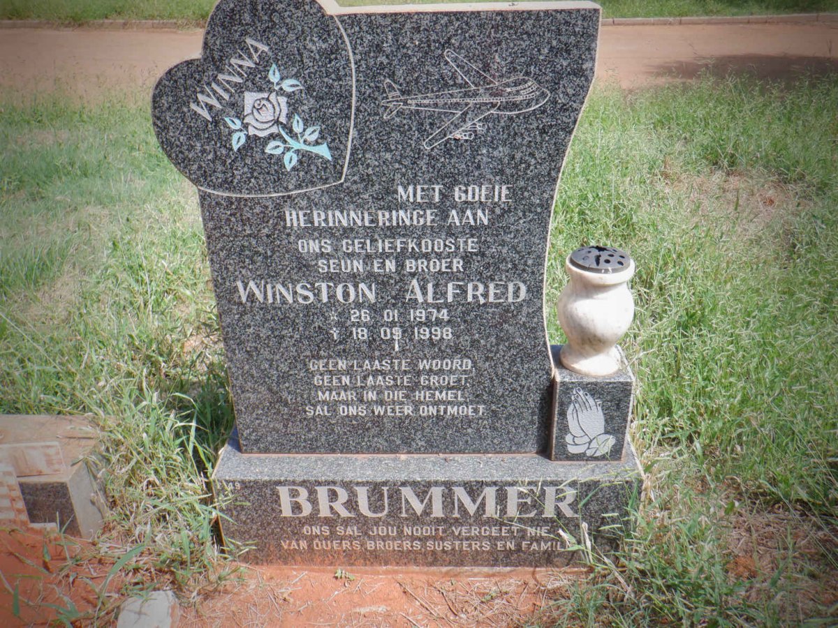BRUMMER Winston Alfred 1974-1998