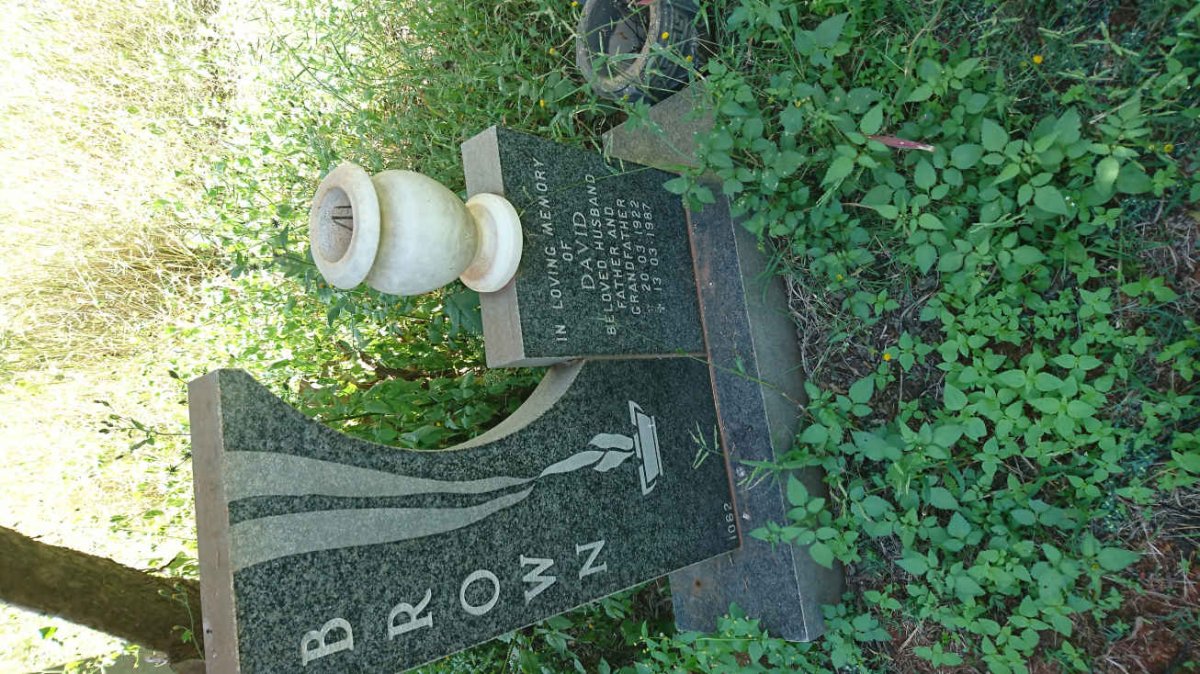 BROWN David 1922-1987