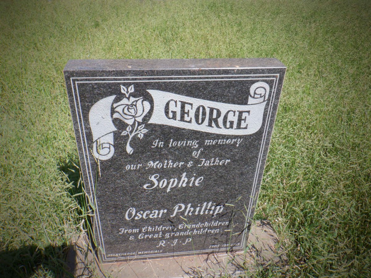 GEORGE Oscar Phillip &amp; Sophie