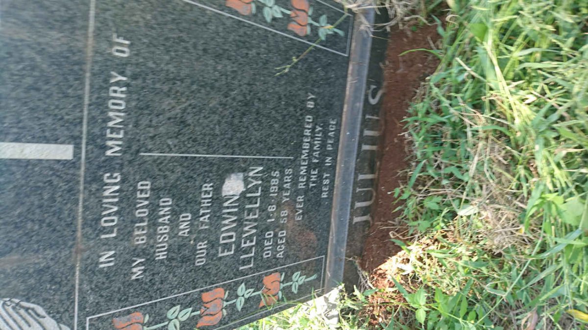 JULIUS Edwin Llewellyn -1985