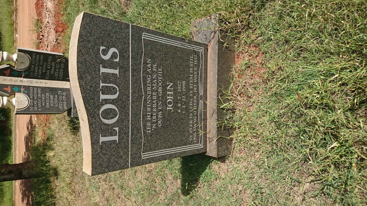 LOUIS John 1927-1998