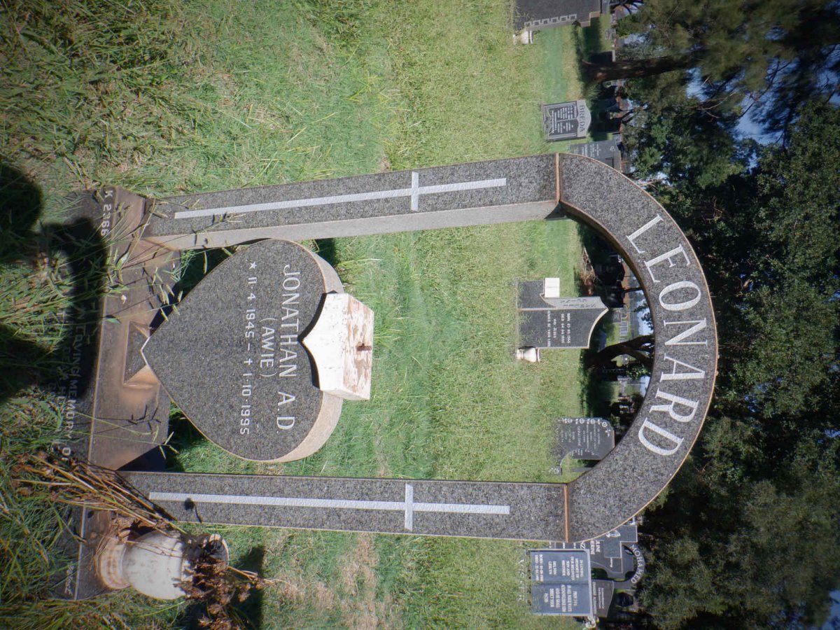 LEONARD Jonathan A.D. 1945-1995