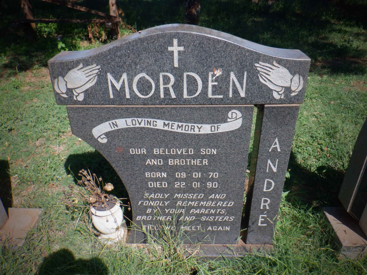 MORDEN André 1970-1990