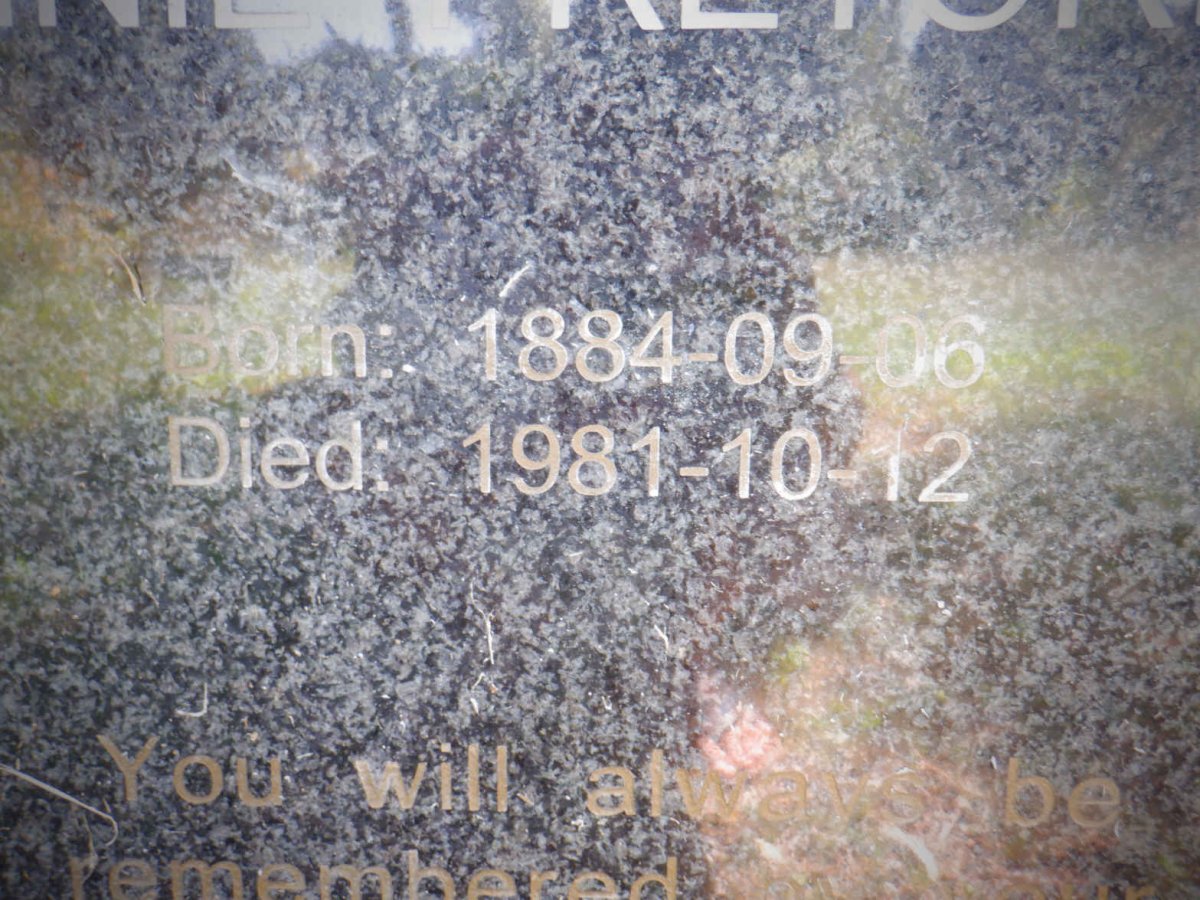PRETORIUS Annie 1884-1981