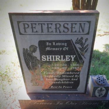 PETERSEN Shirley 1936-1984