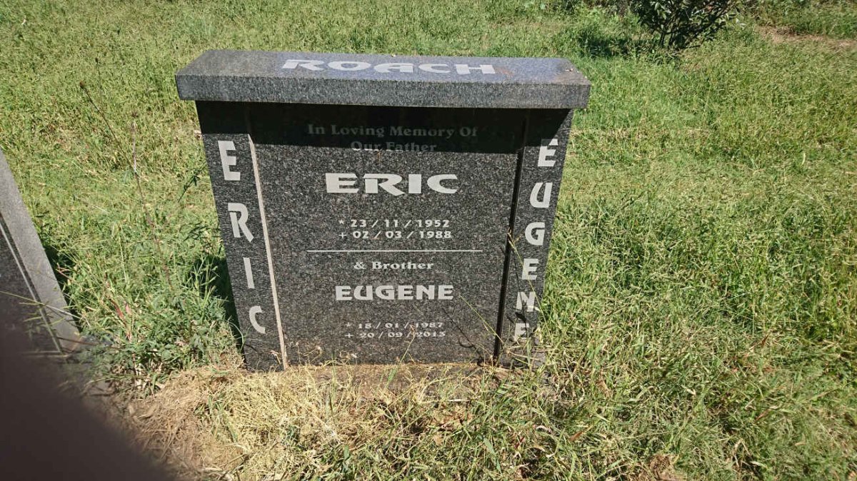 ROACH Eric 1952-1988 :: ROACH Eugene 1987-2013