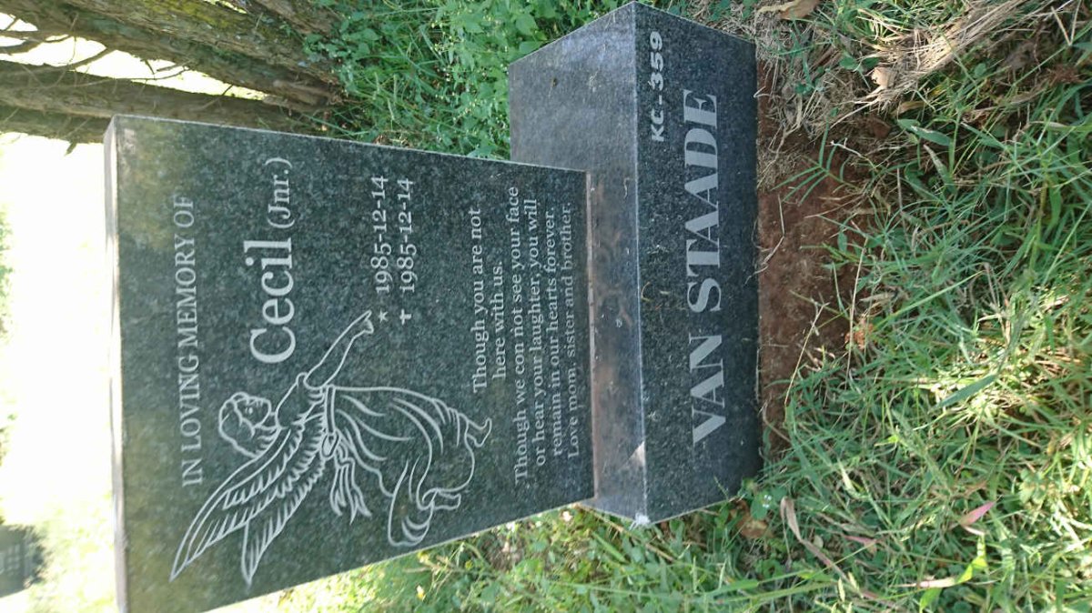 STAADE Cecil, van 1985-1985