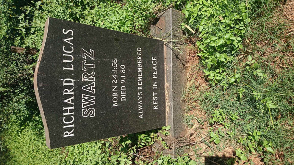 SWARTZ Richard Lucas 1956-1980