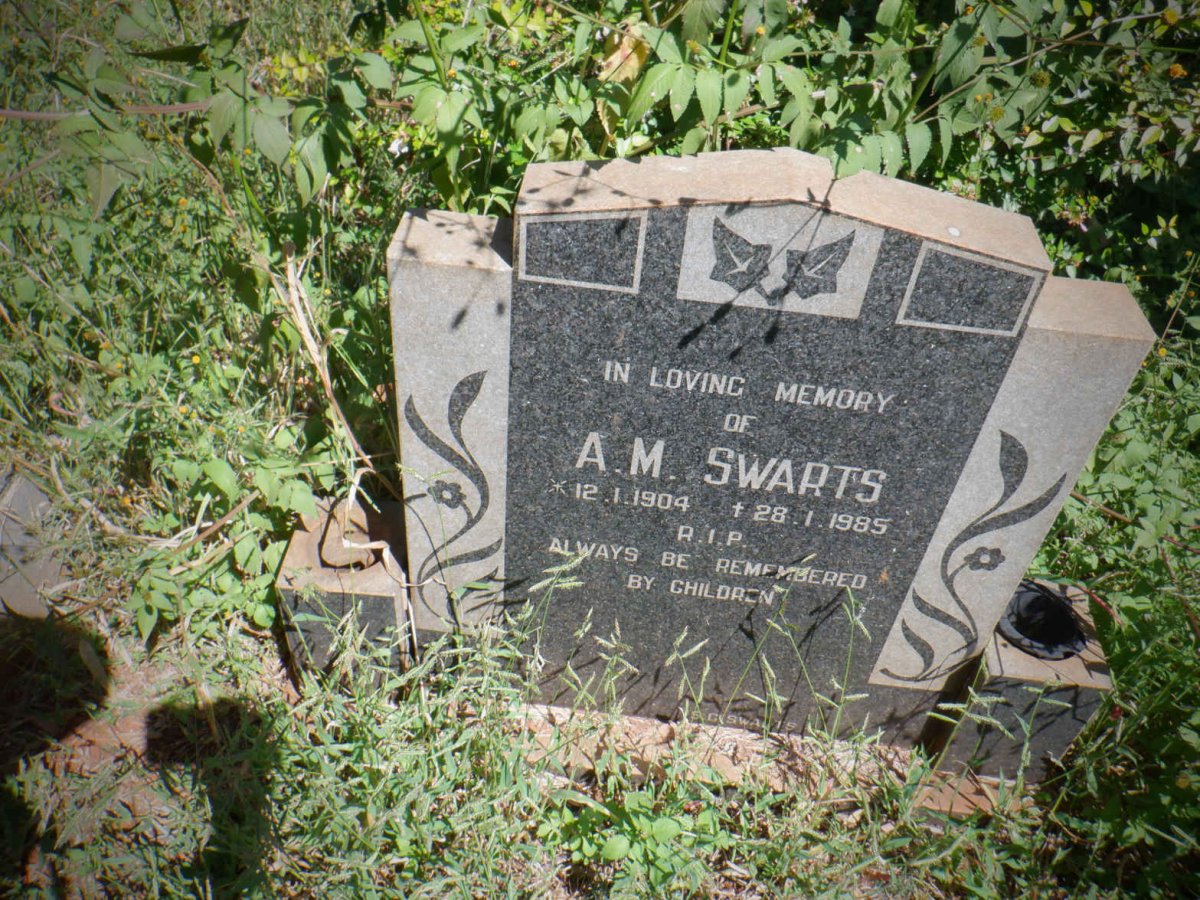 SWARTS A.M. 1904-1985