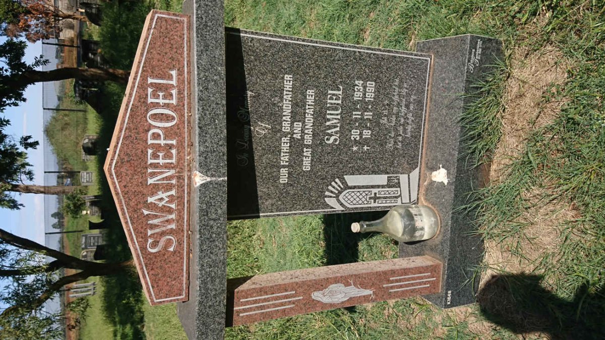 SWANEPOEL Samuel 1934-1990