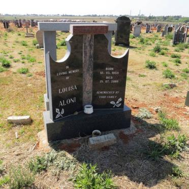 ALONI Louisa 1959-2009
