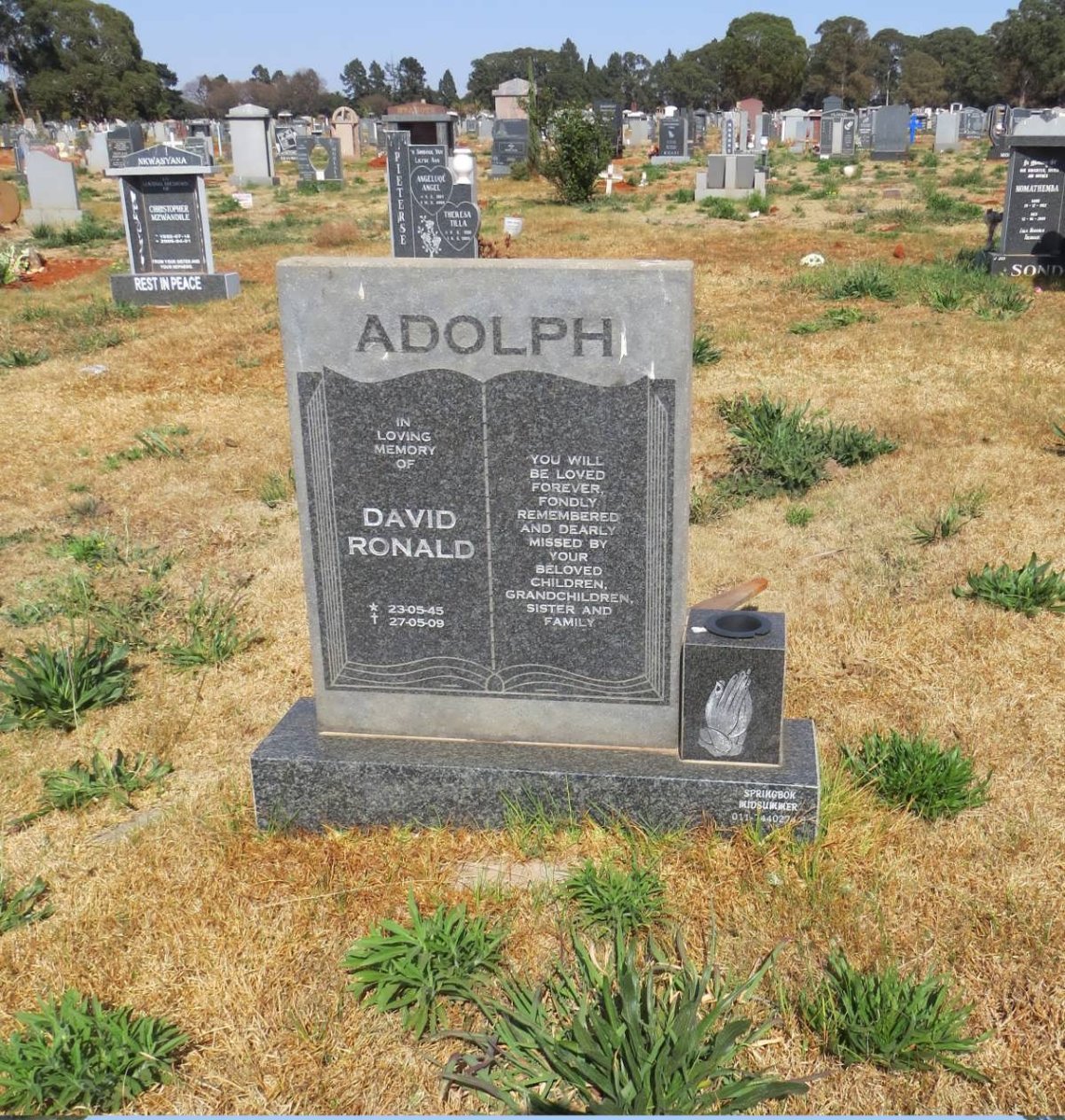 ADOLPH David Ronald 1945-2009