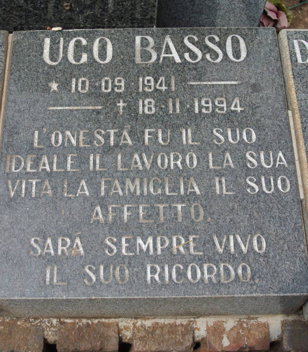 BASSO Ugo 1941-1994