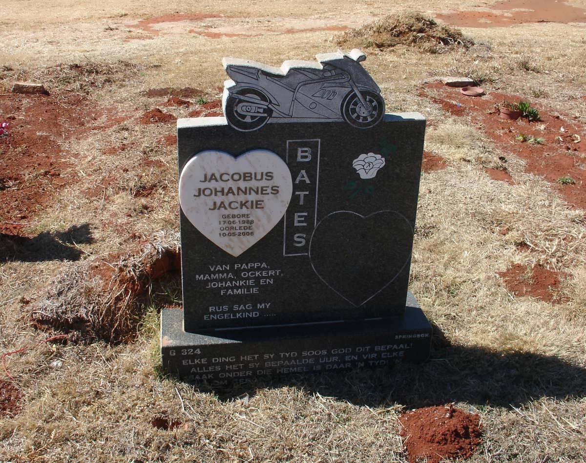 BATES Jacobus Johannes 1988-2006