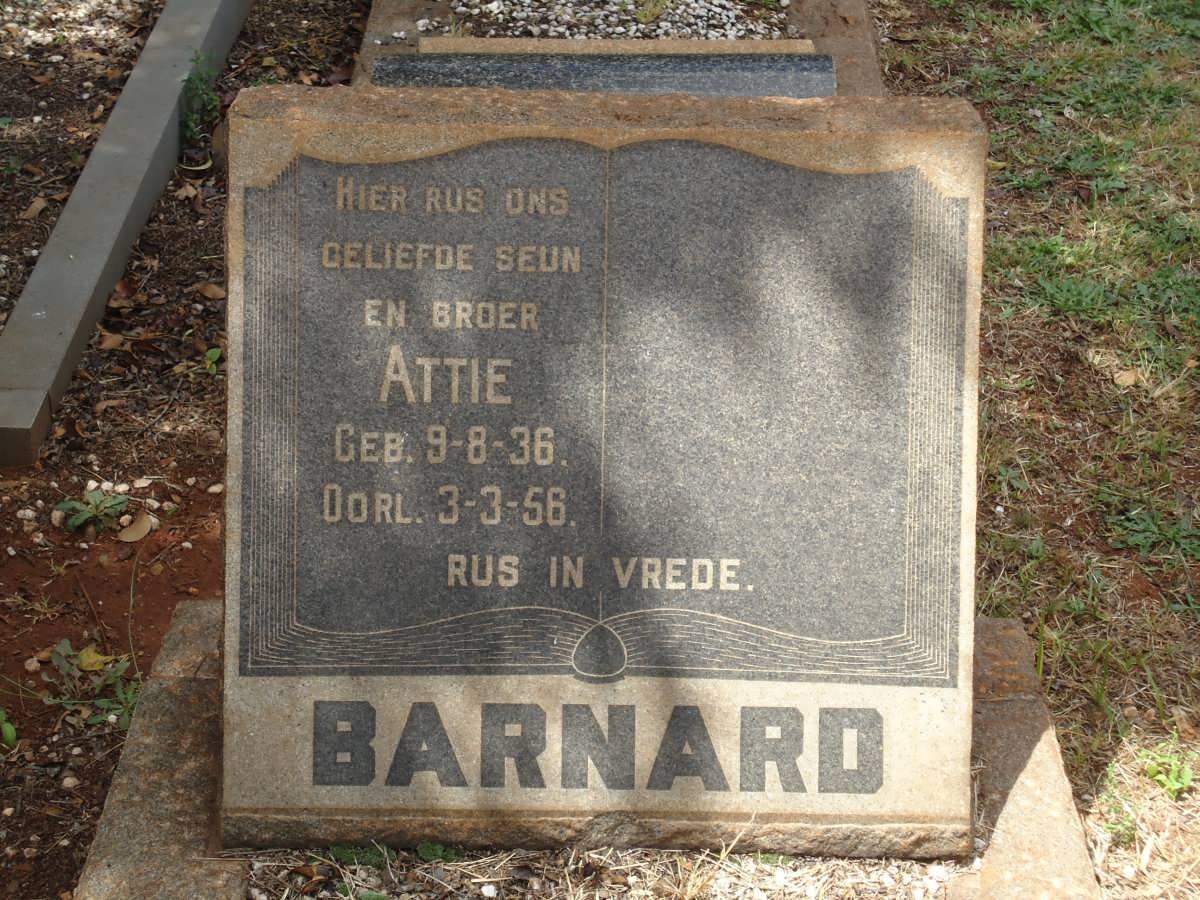 BARNARD Attie 1936-1956