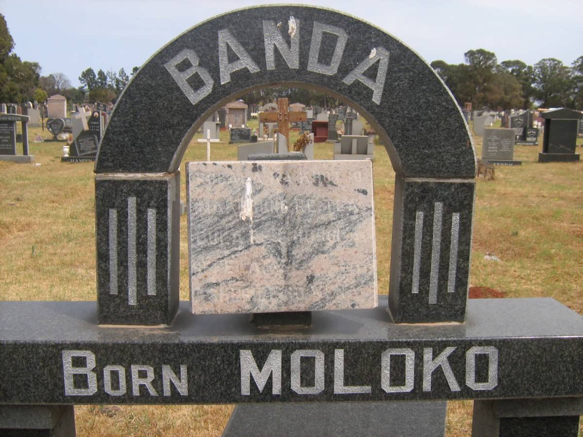 BANDA Miriam Domenica nee MOLOKO 1947-2002