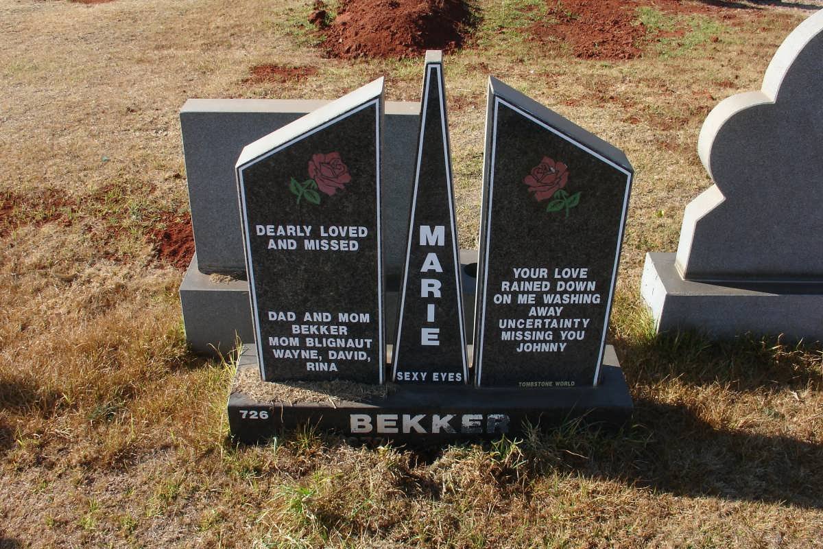 BEKKER Marie