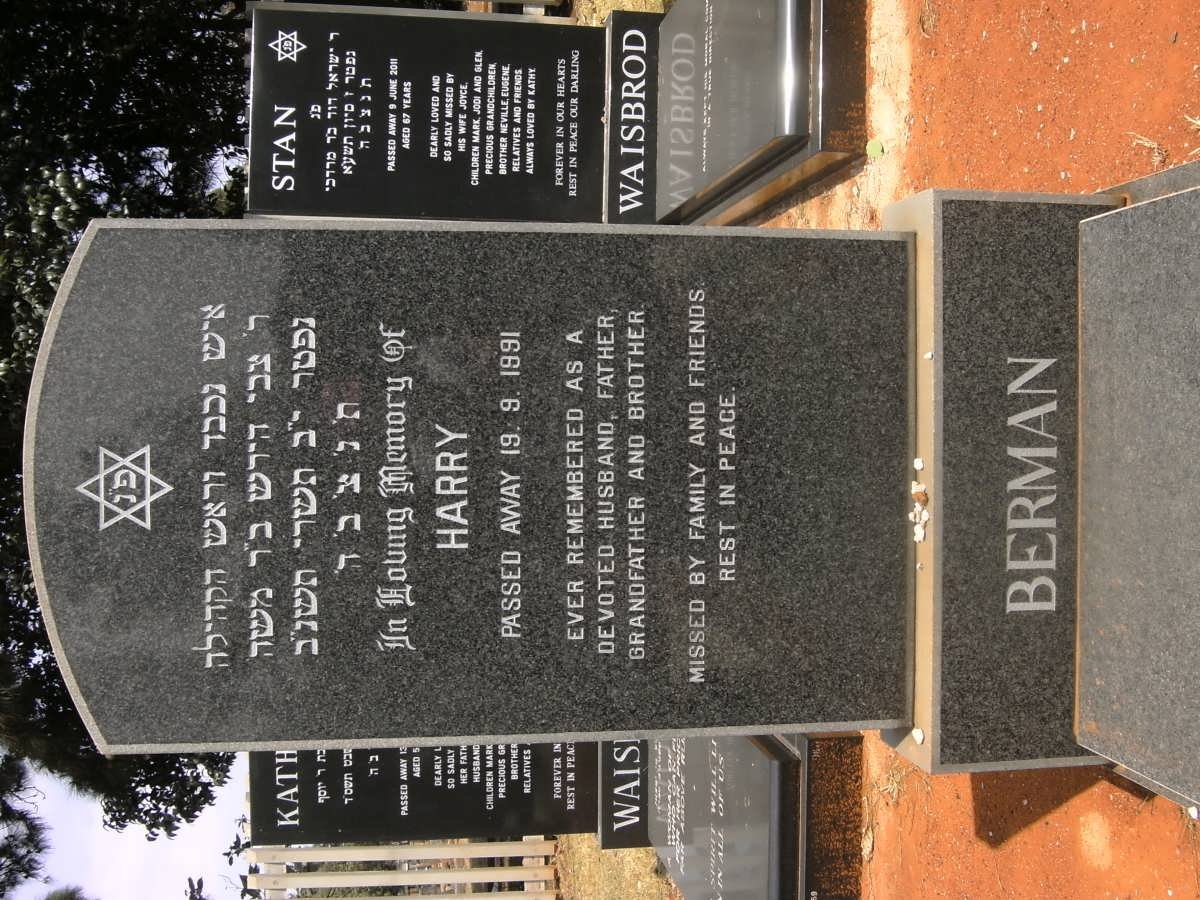 BERMAN Harry -1991