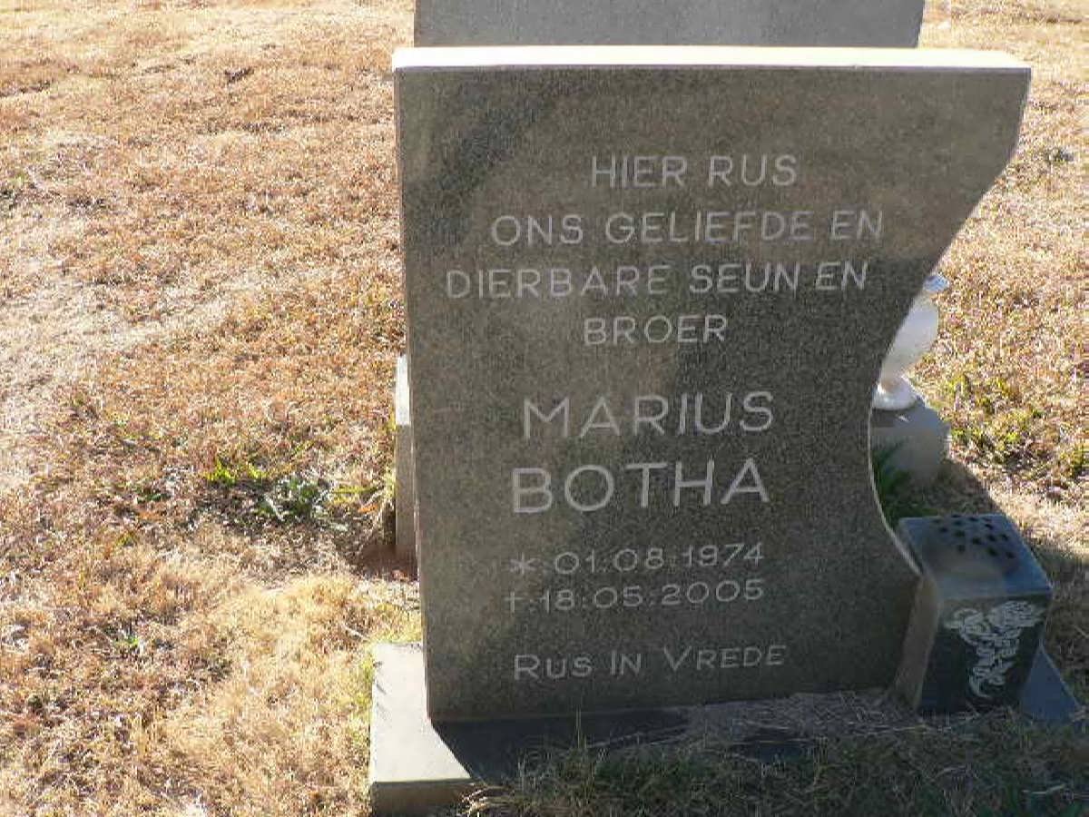 BOTHA Marius 1974-2005