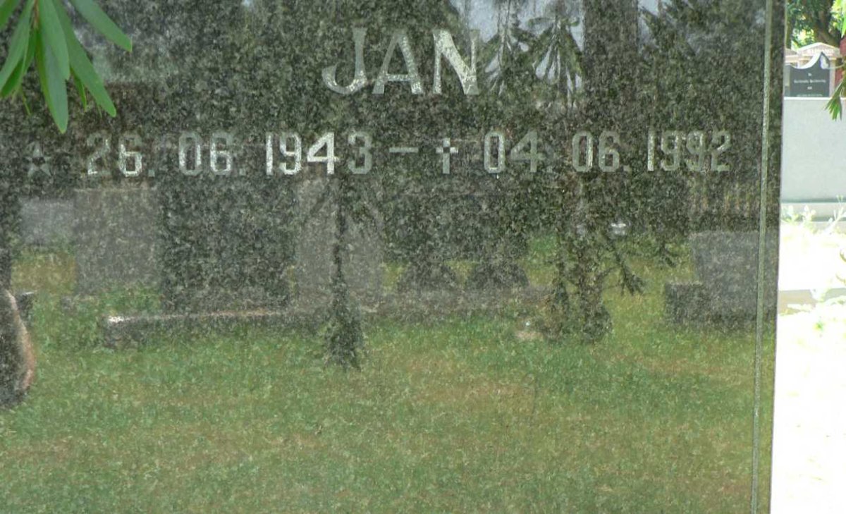 BOTHA Jan 1943-1992