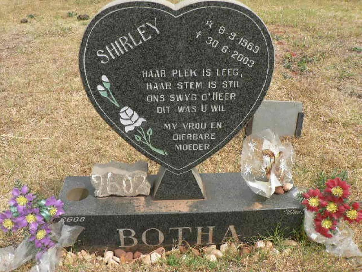 BOTHA Shirley 1969-2003