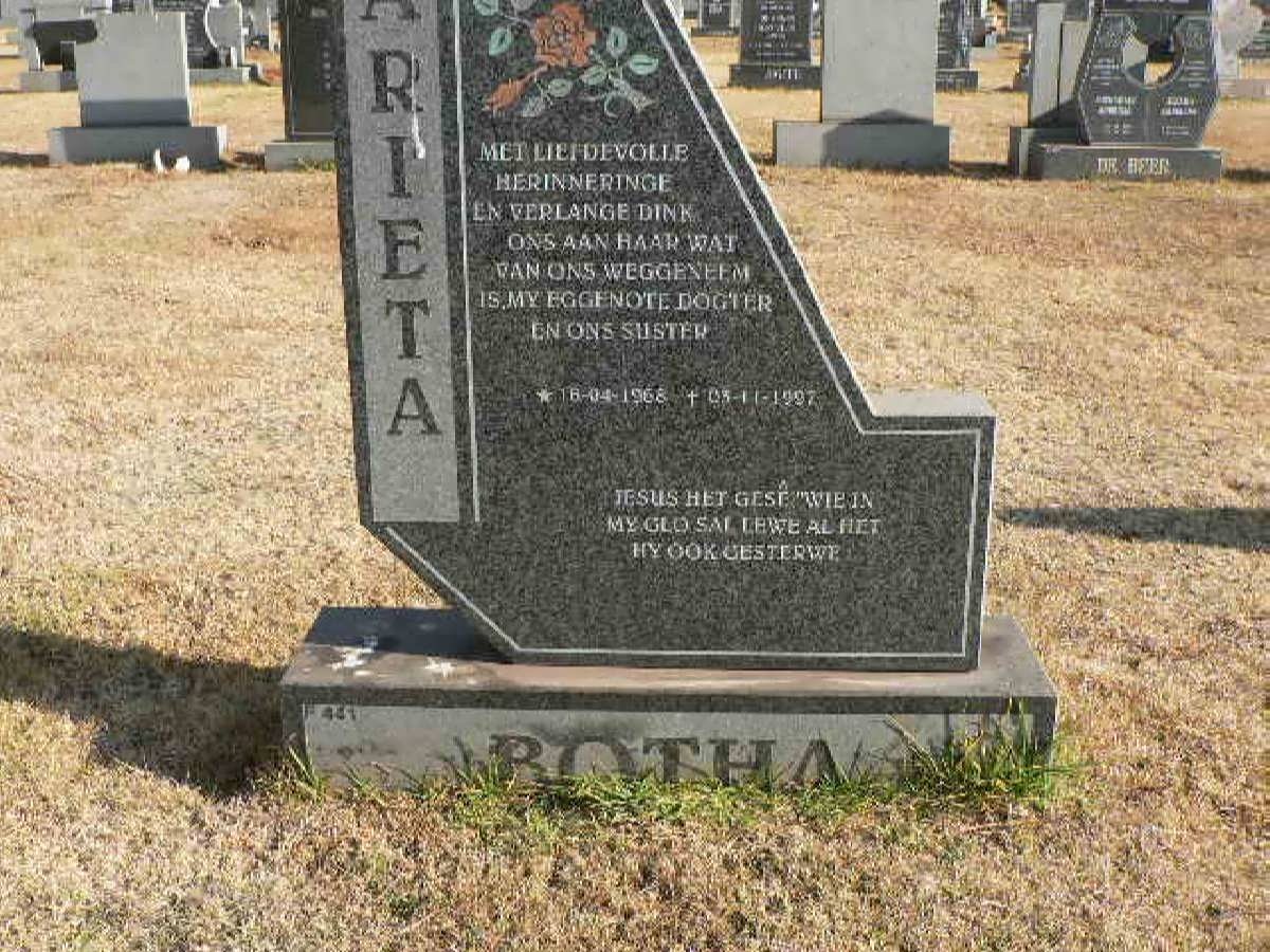 BOTHA Arieta 1968-1997
