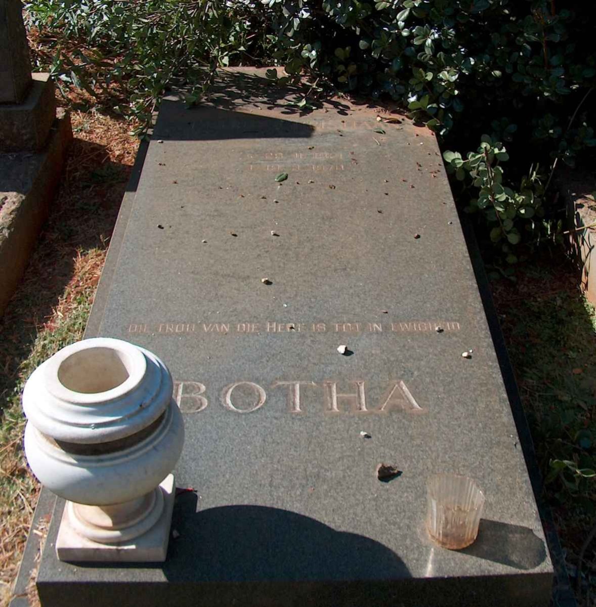 BOTHA  Petrus Christiaan 1921-1970