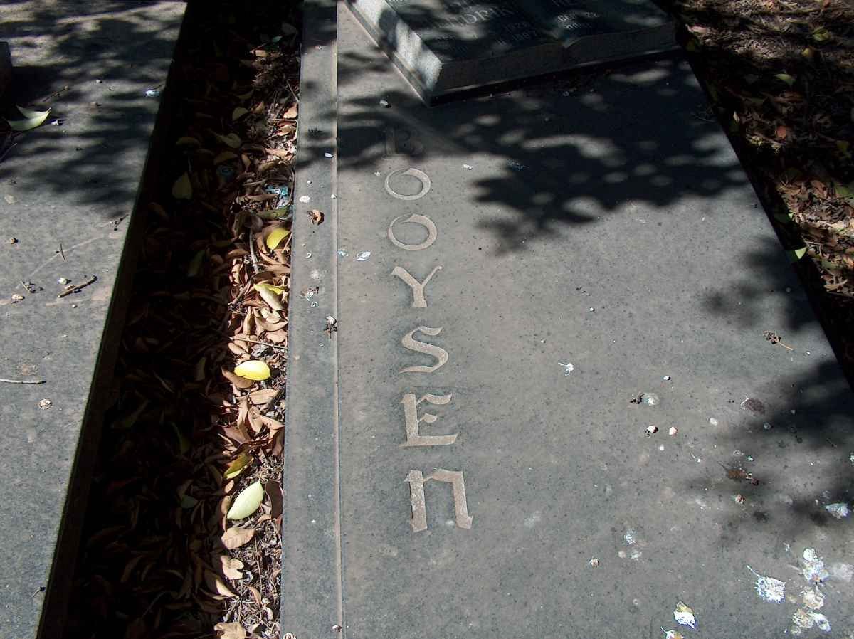 BOOYSEN Jan Hendrik 1926-1987 &amp; Olivia Helen 1927-