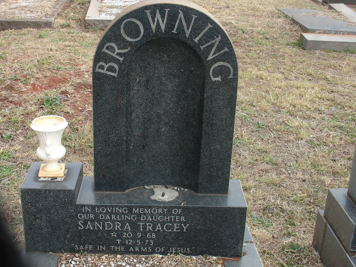 BROWNING Sandra Tracey 1968-1973