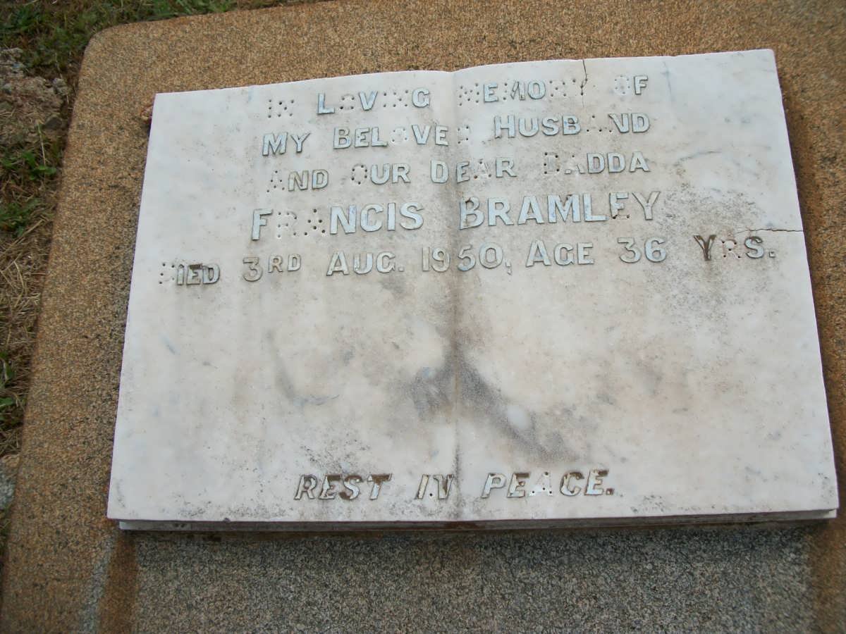 BRAMLEY Francis -1950