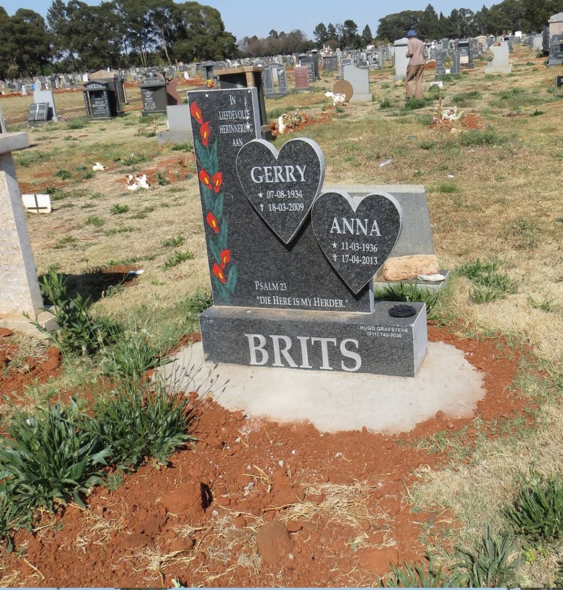 BRITS Gerry 1934-2009 &amp; Anna 1936-2013