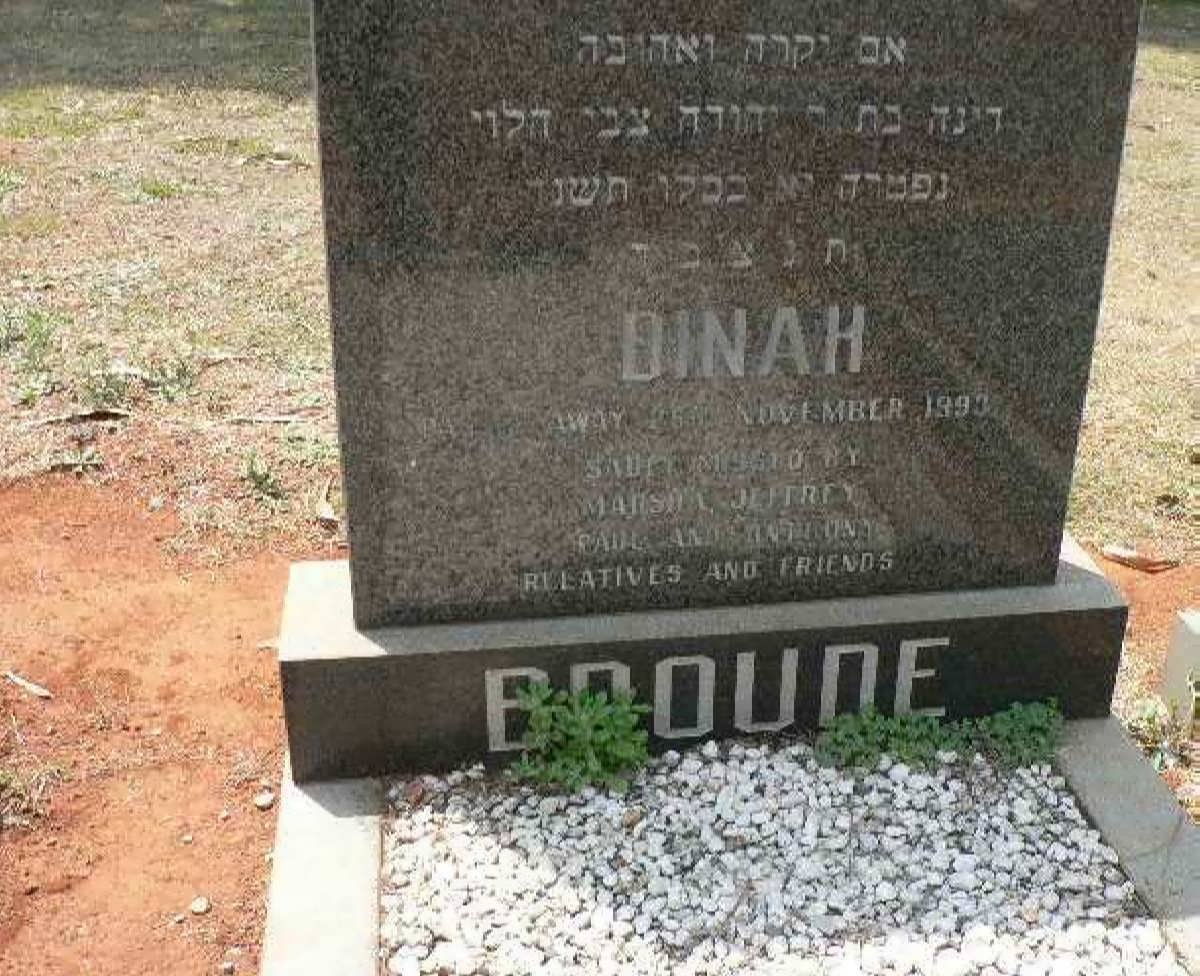 BROUDE Dinah -1993