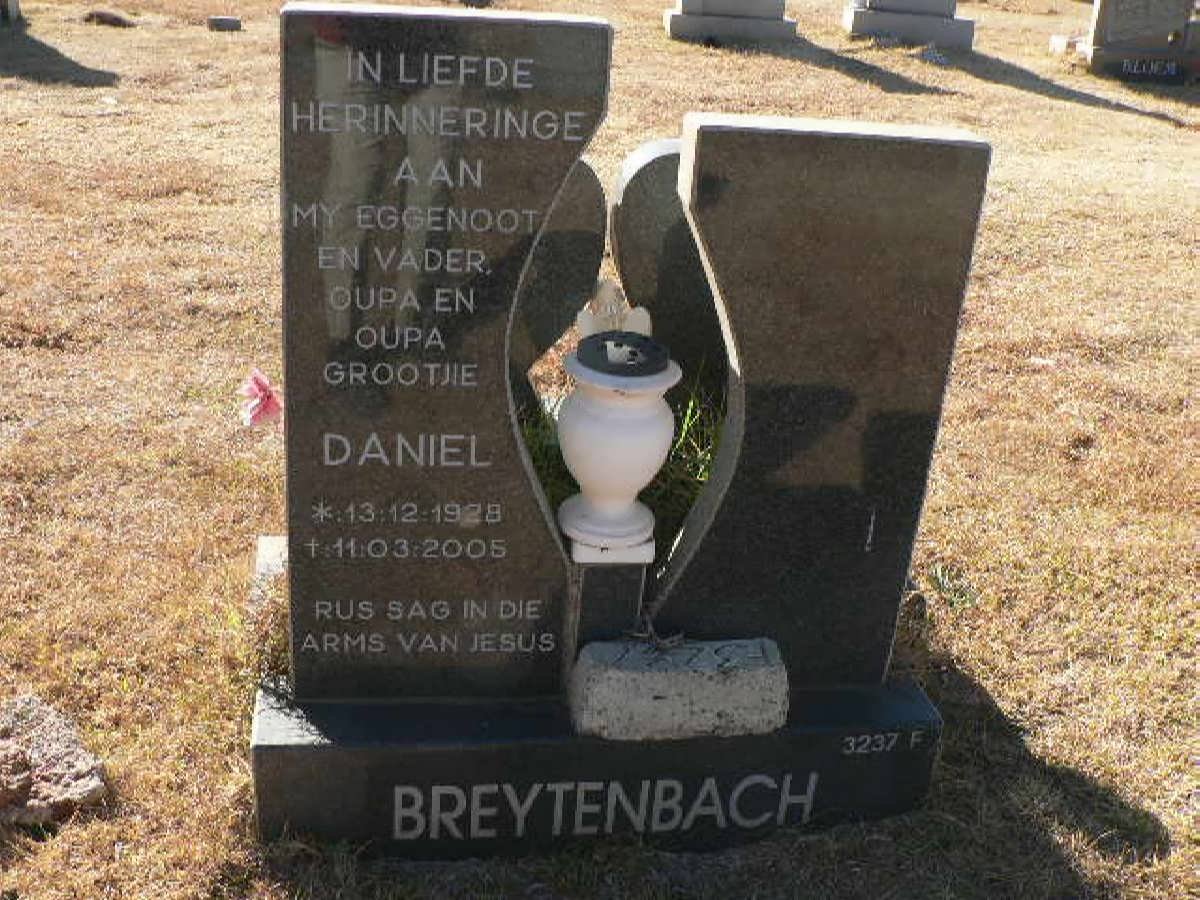 BREYTENBACH Daniel 1928-2005