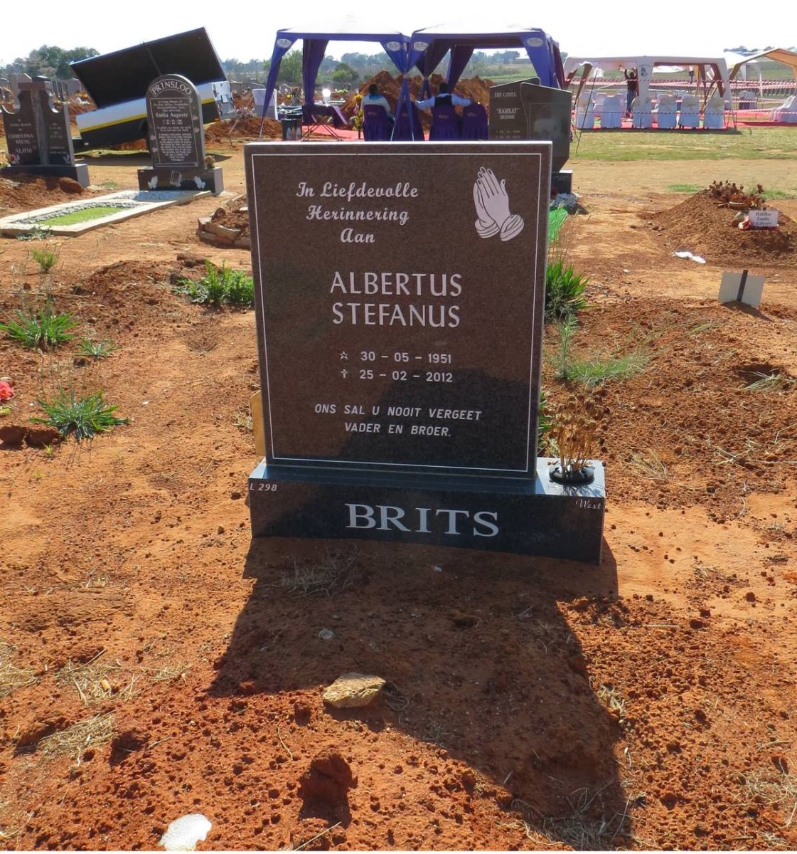 BRITS Albertus Stefanus 1951-2012