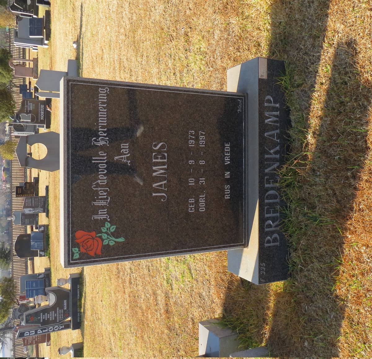 BREDENKAMP James 1973-1997