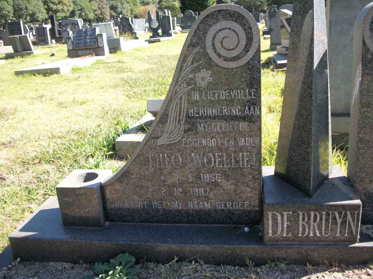 BRUYN Theo, de 1956-1987