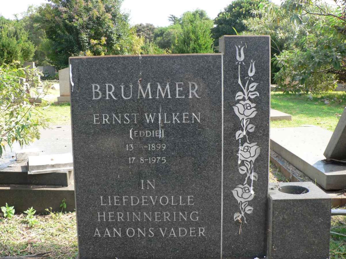 BRUMMER Ernst Wilken 1899-1975