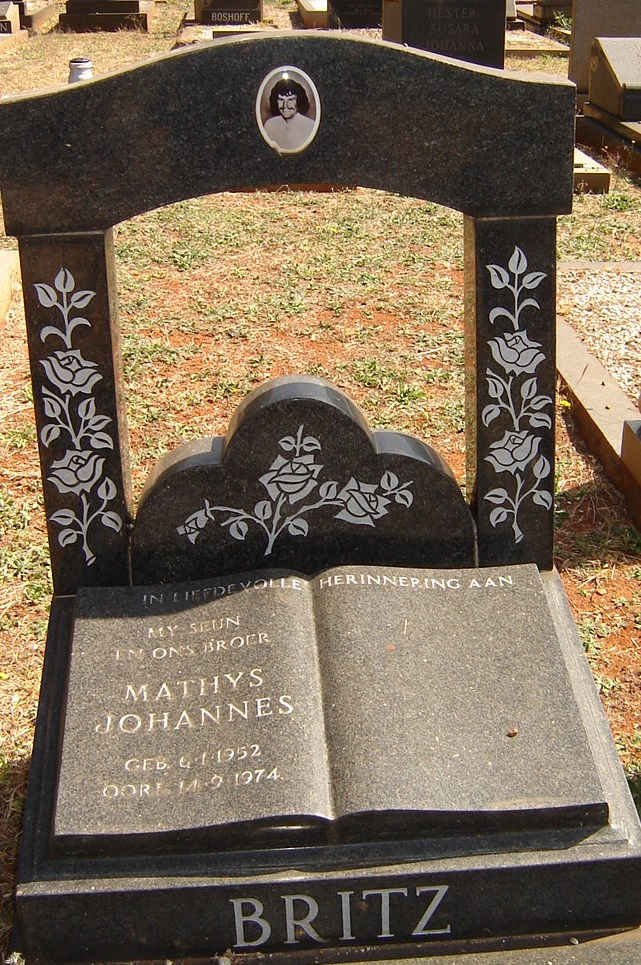 BRITZ Mathys Johannes 1952-1974