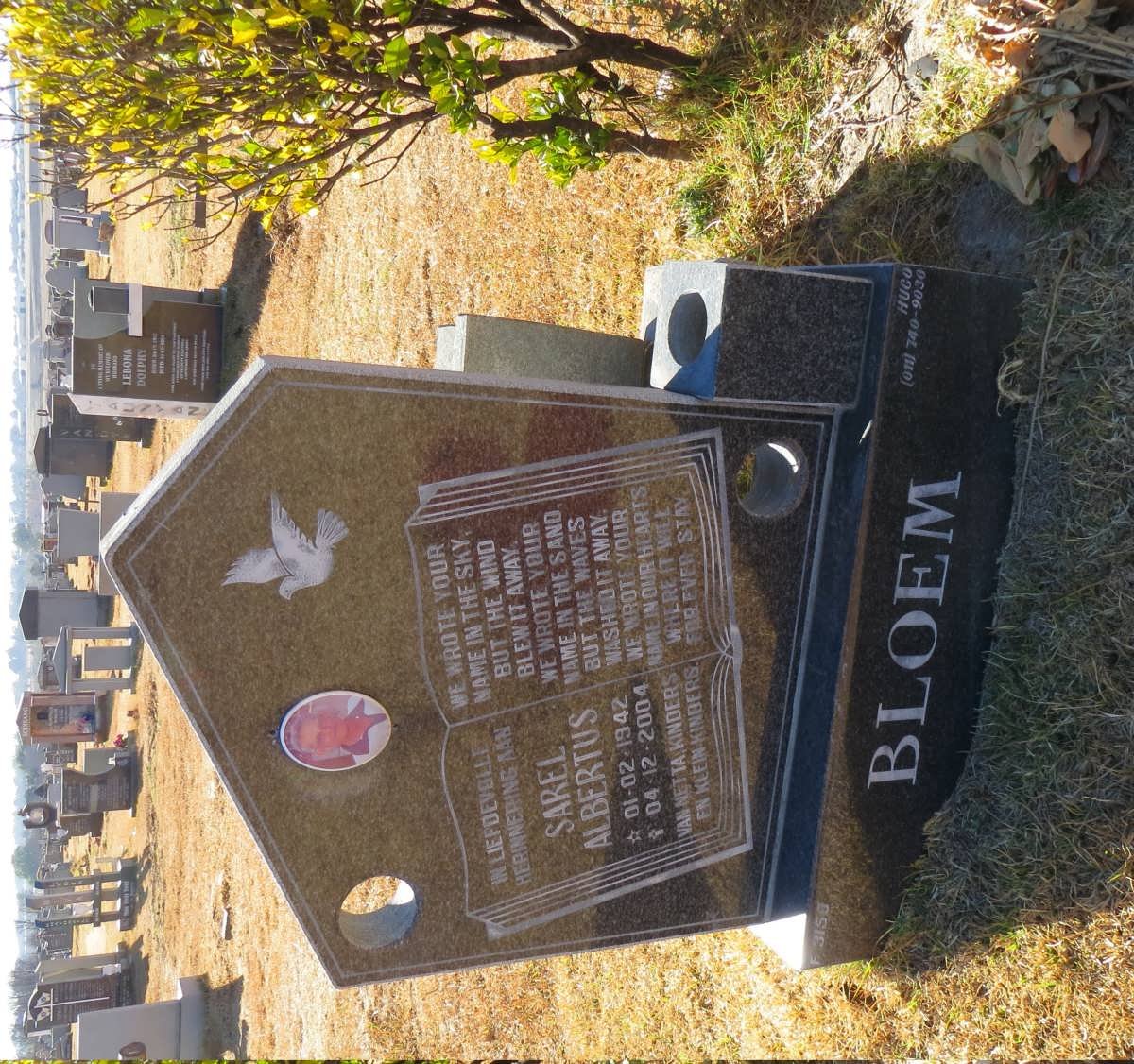 BLOEM Sarel Albertus 1942-2004