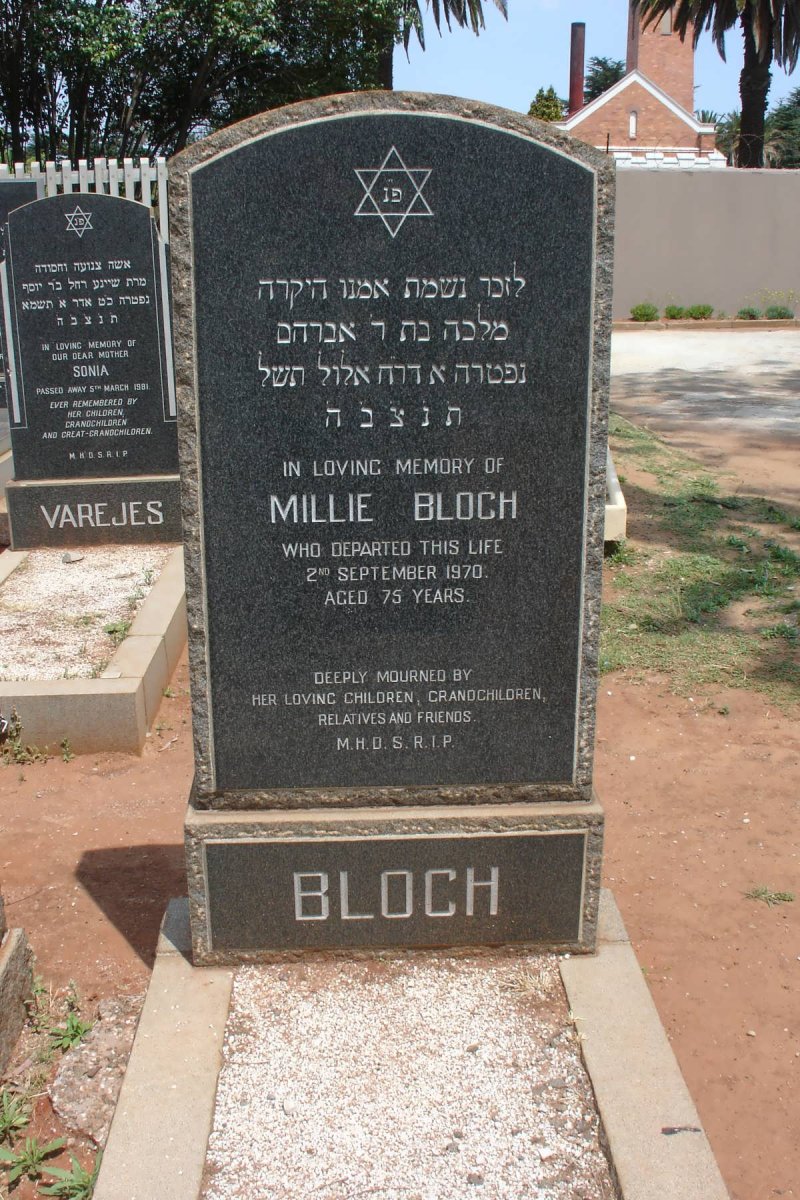 BLOCH Millie -1970