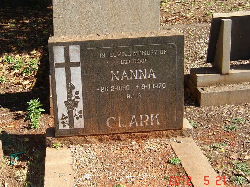CLARK Nanna 1890-1970