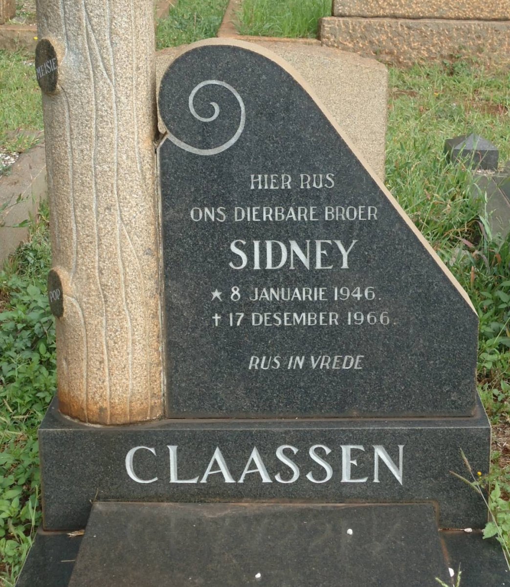 CLAASSEN Sidney 1946-1966