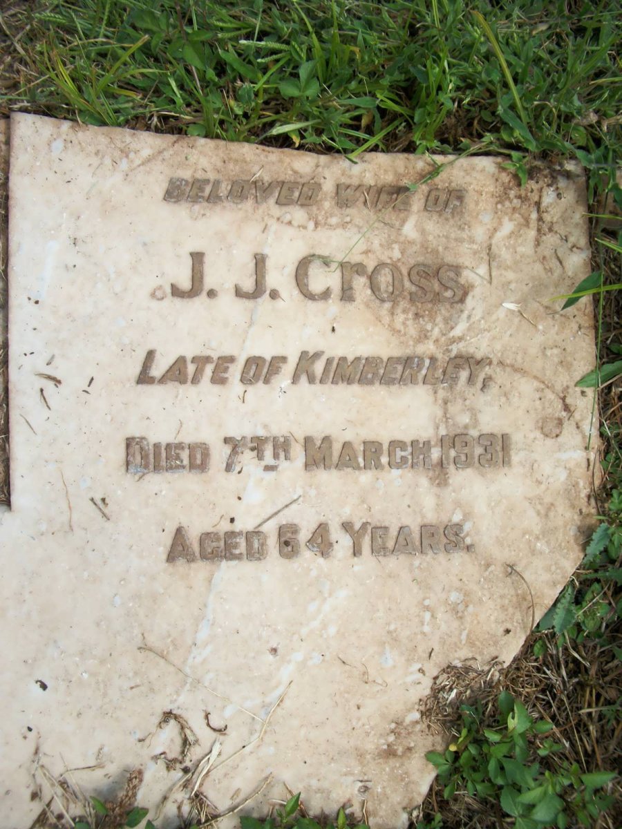 CROSS J.J. -1931