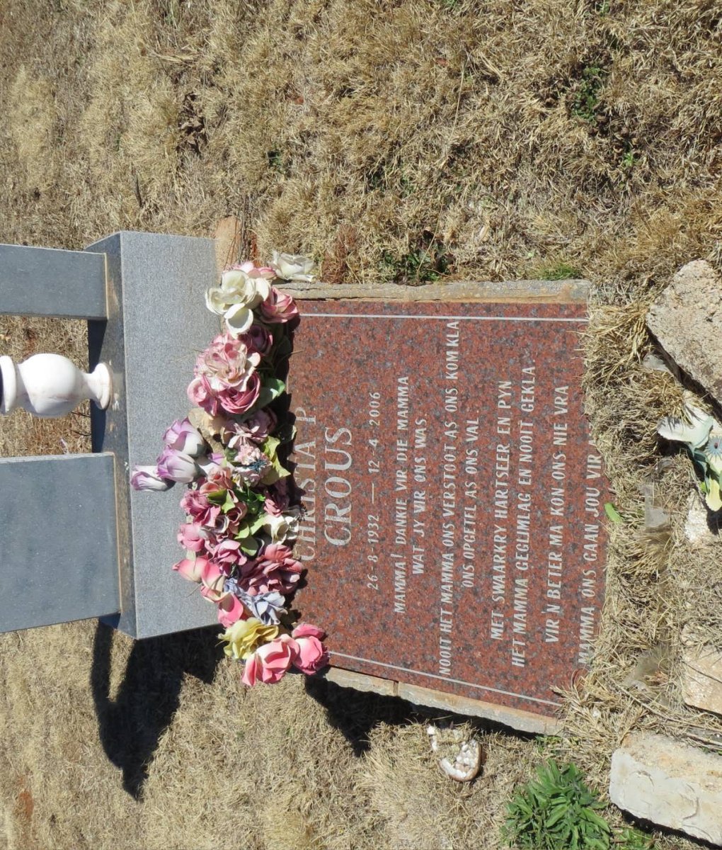 CROUS Christa P. 1932-2006