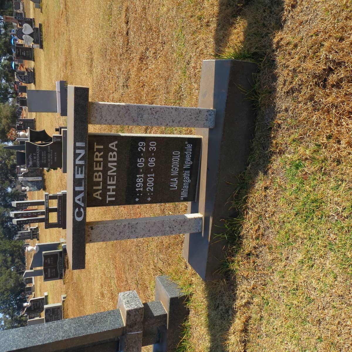 CALENI Albert Themba 1981-2001