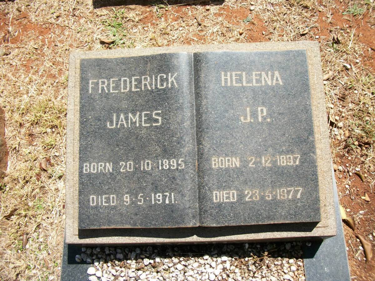 CANDY Frederick James 1895-1971 &amp; Helena J.P. 1897-1977